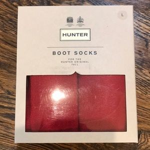 Hunter boot sock